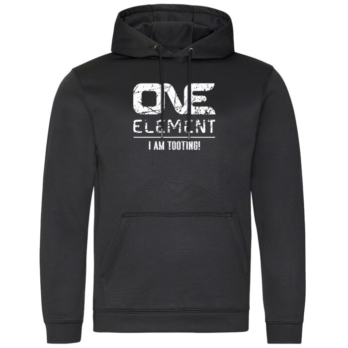 One Element Event - Sports polyester hoodie Thumbnail