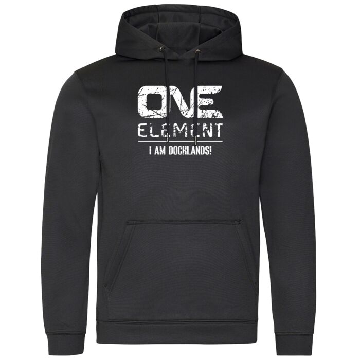 One Element Event - Sports polyester hoodie Thumbnail