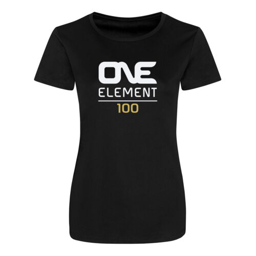 One Element - 100 Club - Ladies Smooth Wicking T-Shirt Thumbnail